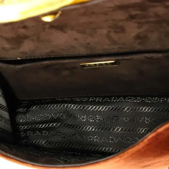 Prada Animalier Cahier Crossbody Bag #243476P16B - Picture 5 of 7